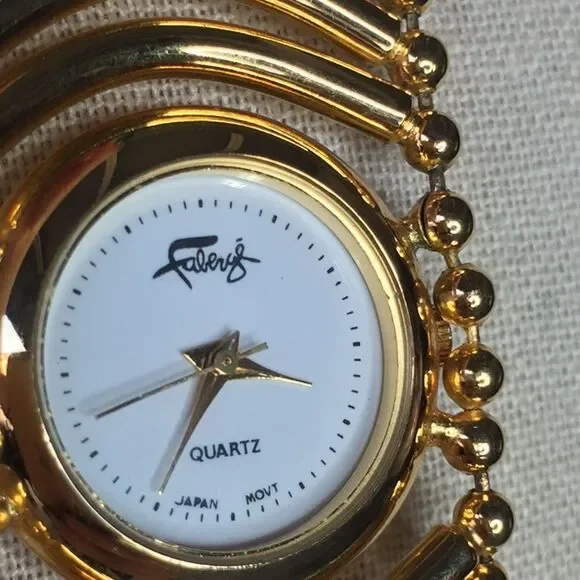 Faberge mod vintage watch made in Japan - Picture 2 of 4